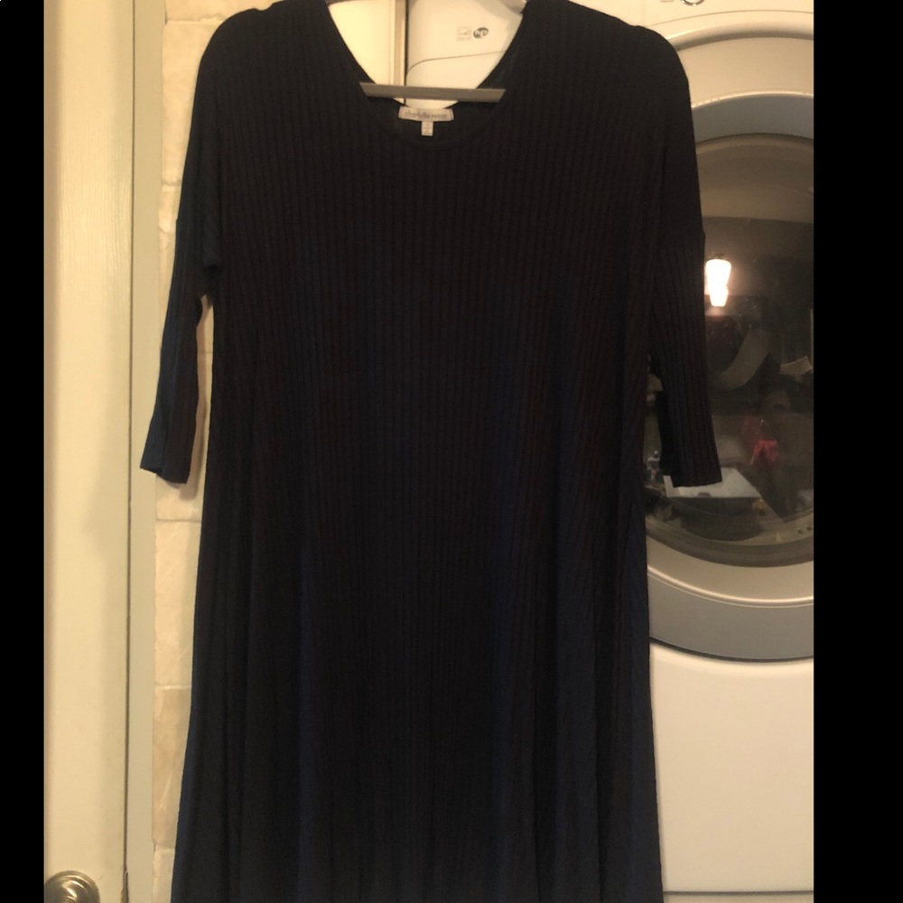 Charlotte Russe black midi dress
